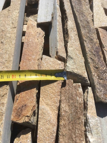 Горбушка златолит золотистый для облицовки купить в Майкопе