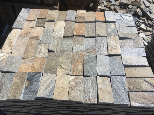 Плитка пилёная златолит Уральский для цоколя, отмостки купить в Майкопе