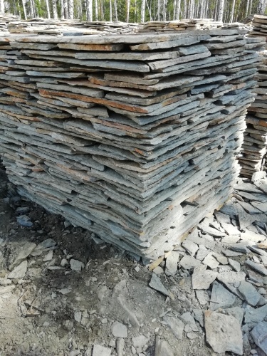 Плитняк златолит Уральский для цоколя, отмостки купить в Майкопе