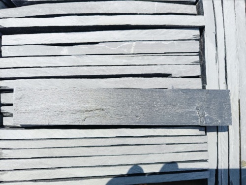 Плитка чёрная из натурального камня фасадная 30 см * 5 см, толщина 7 мм -30 мм купить в Майкопе